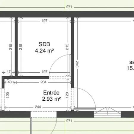 Appartement Maisonnette Dans Jardin Partagé *